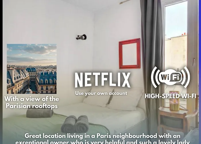 Charming Studio In North Paris Center